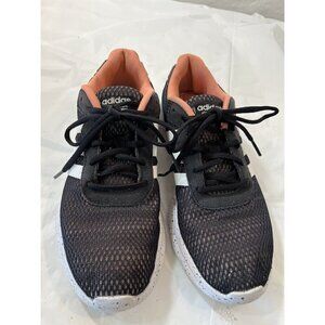 Adidas Neo Cloudfoam Speed W Womens Black/White/Pink Size 8